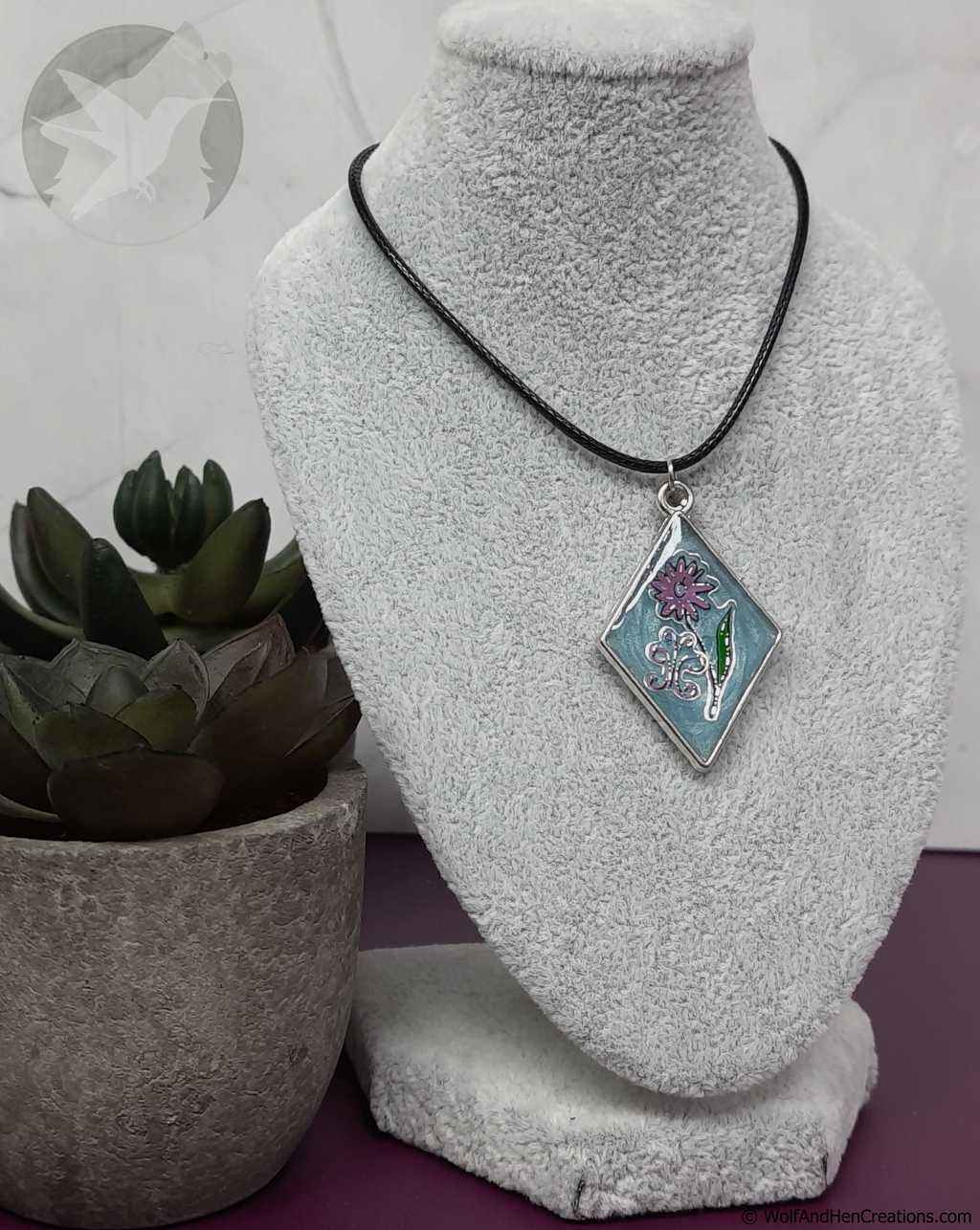 Retro Flowers Pendants