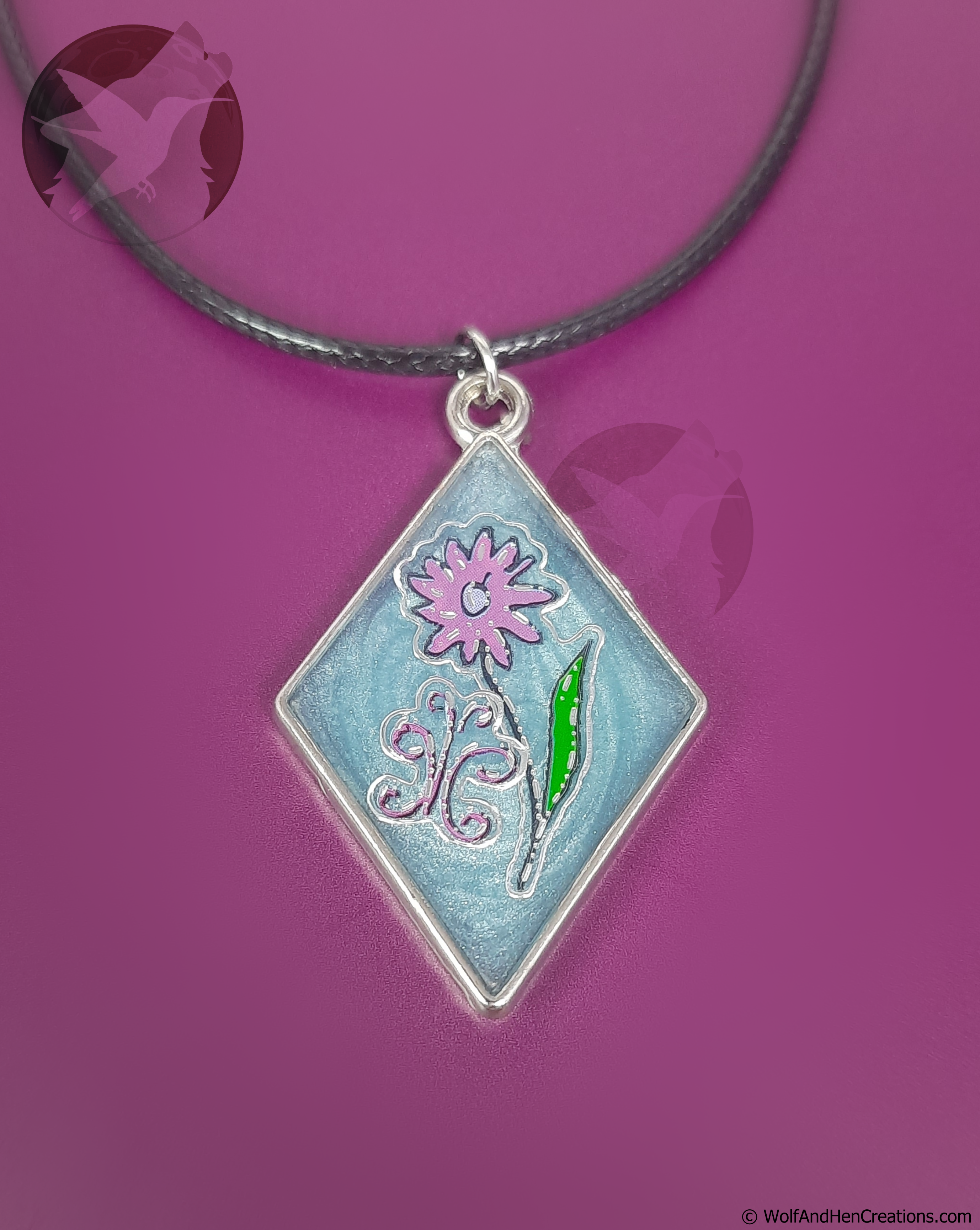 Retro Flowers Pendants