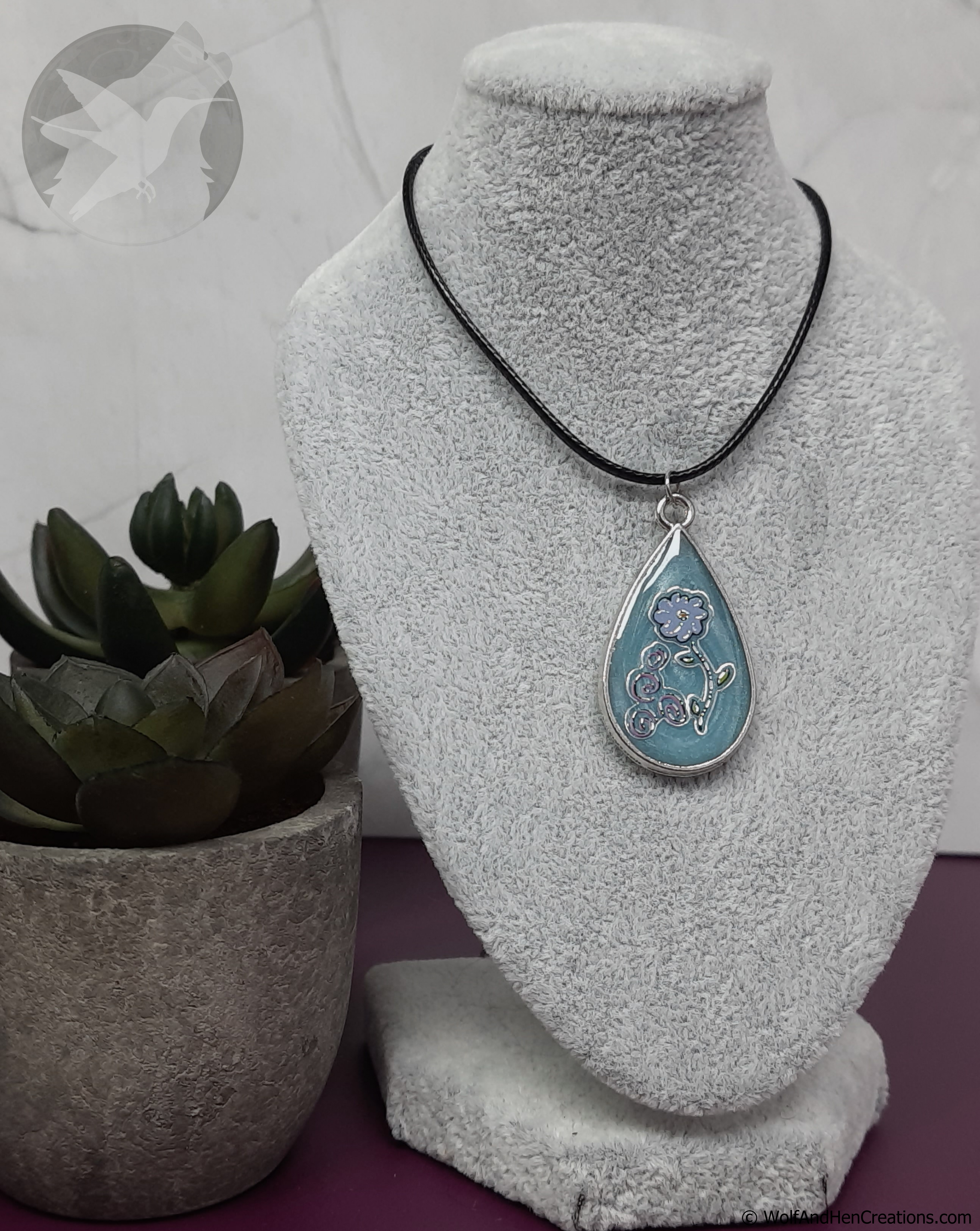 Retro Flowers Pendants