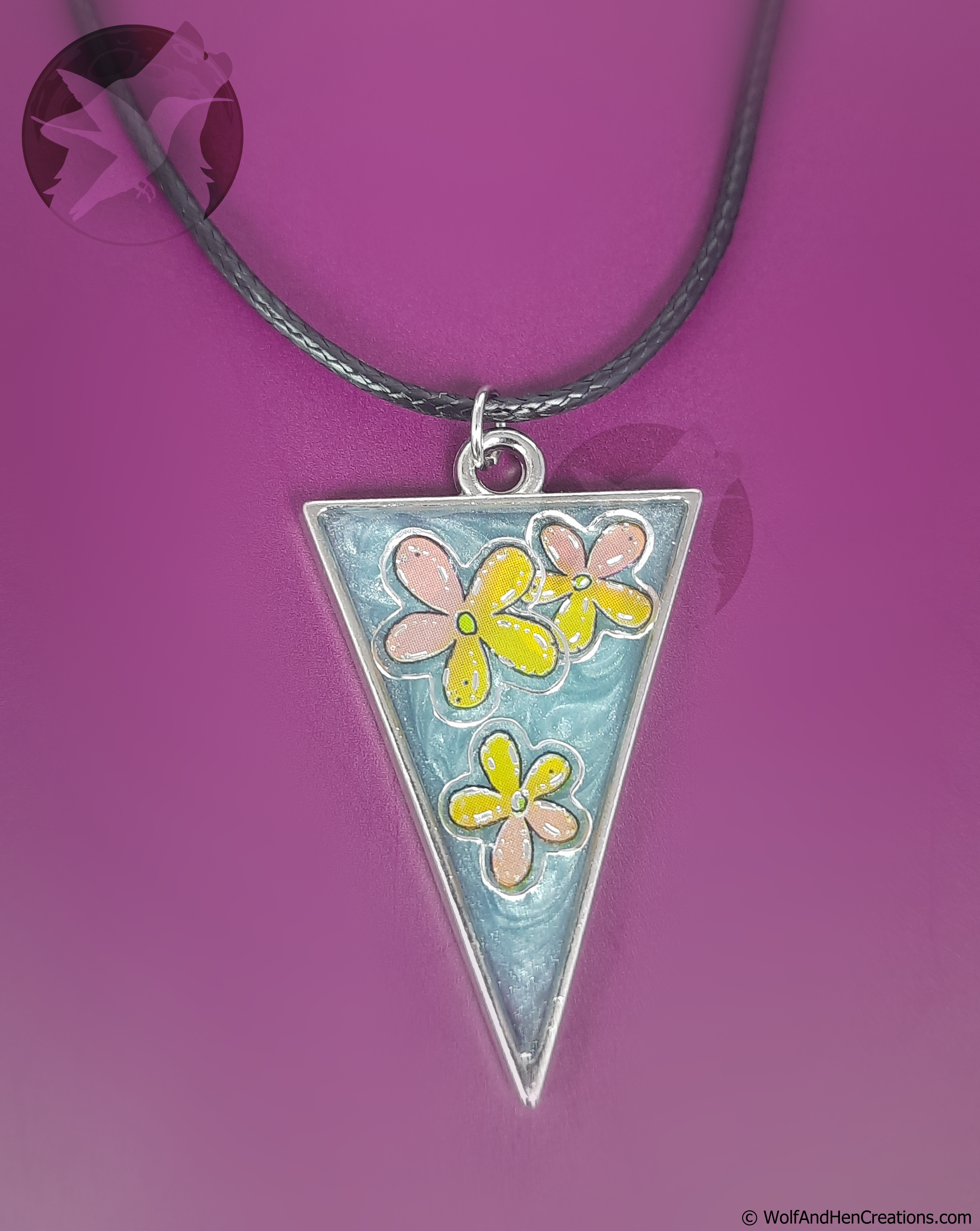 Retro Flowers Pendants