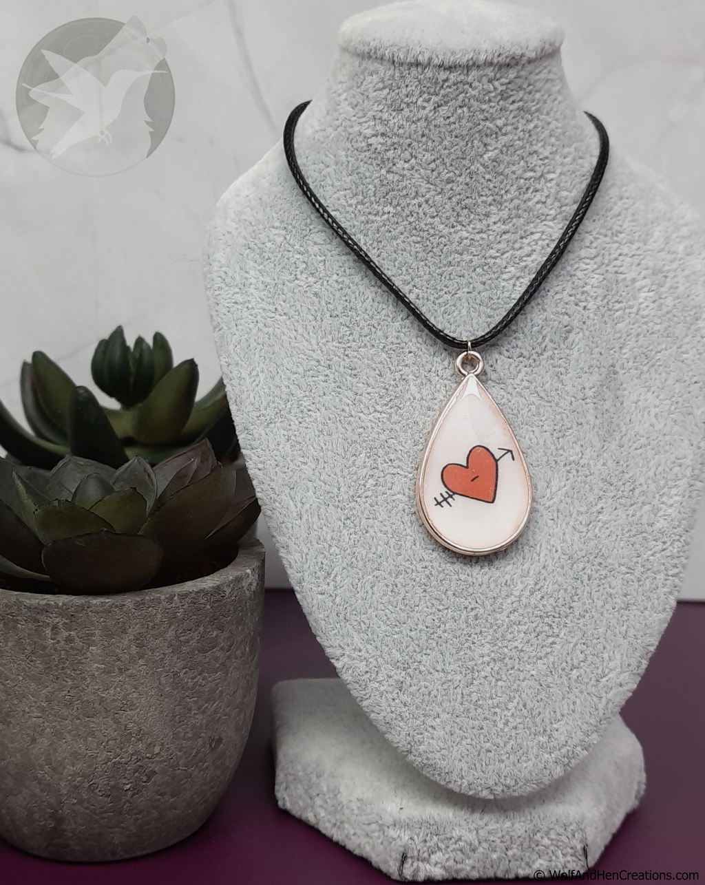 Cupid Heart Pendant