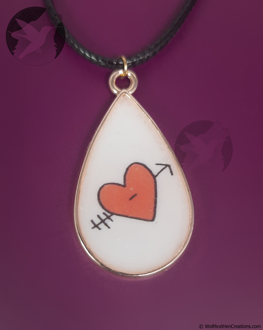 Cupid Heart Pendant