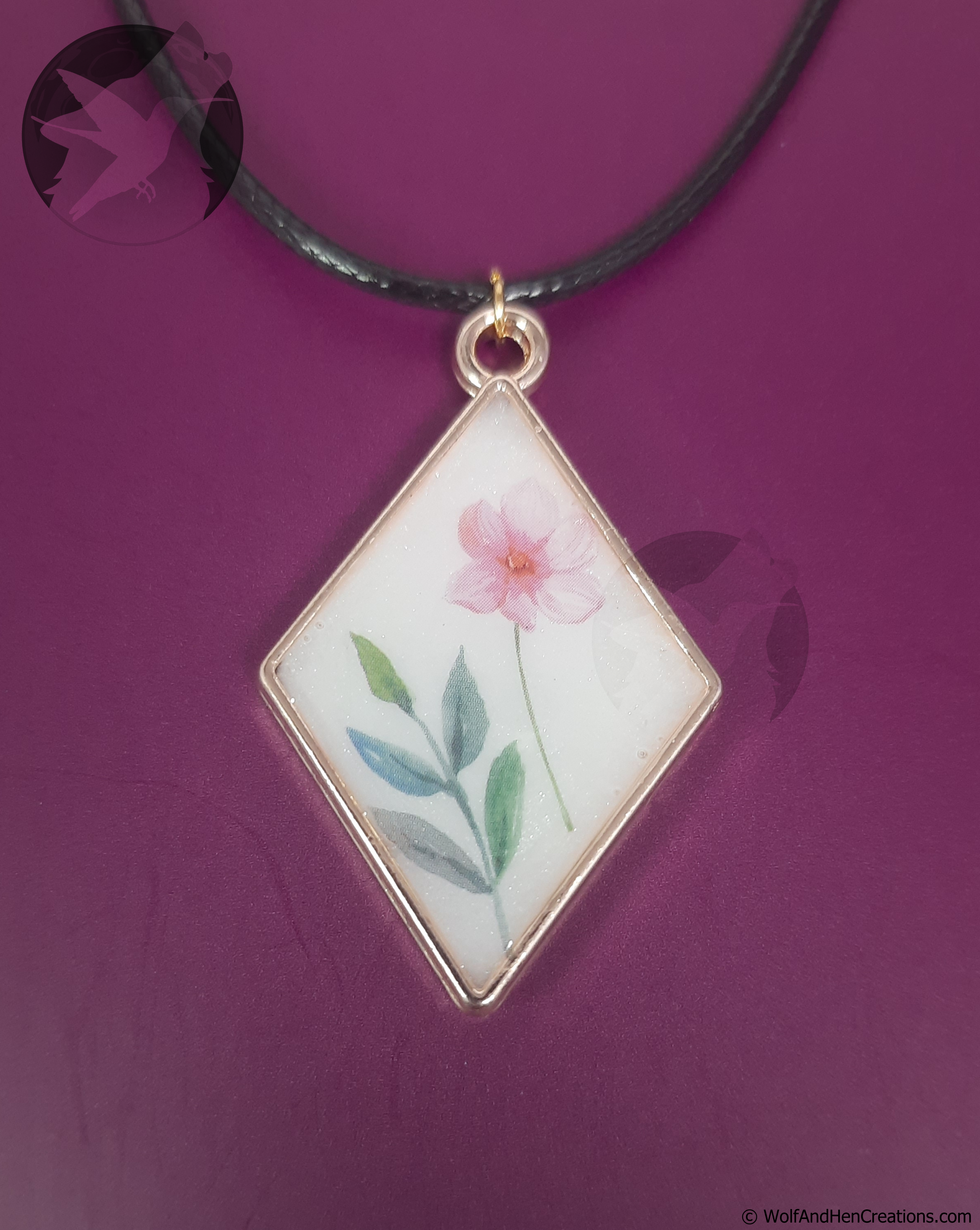 Branch and Bloom Pendant
