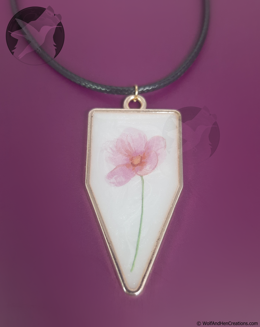 Pink Bloom Pendant