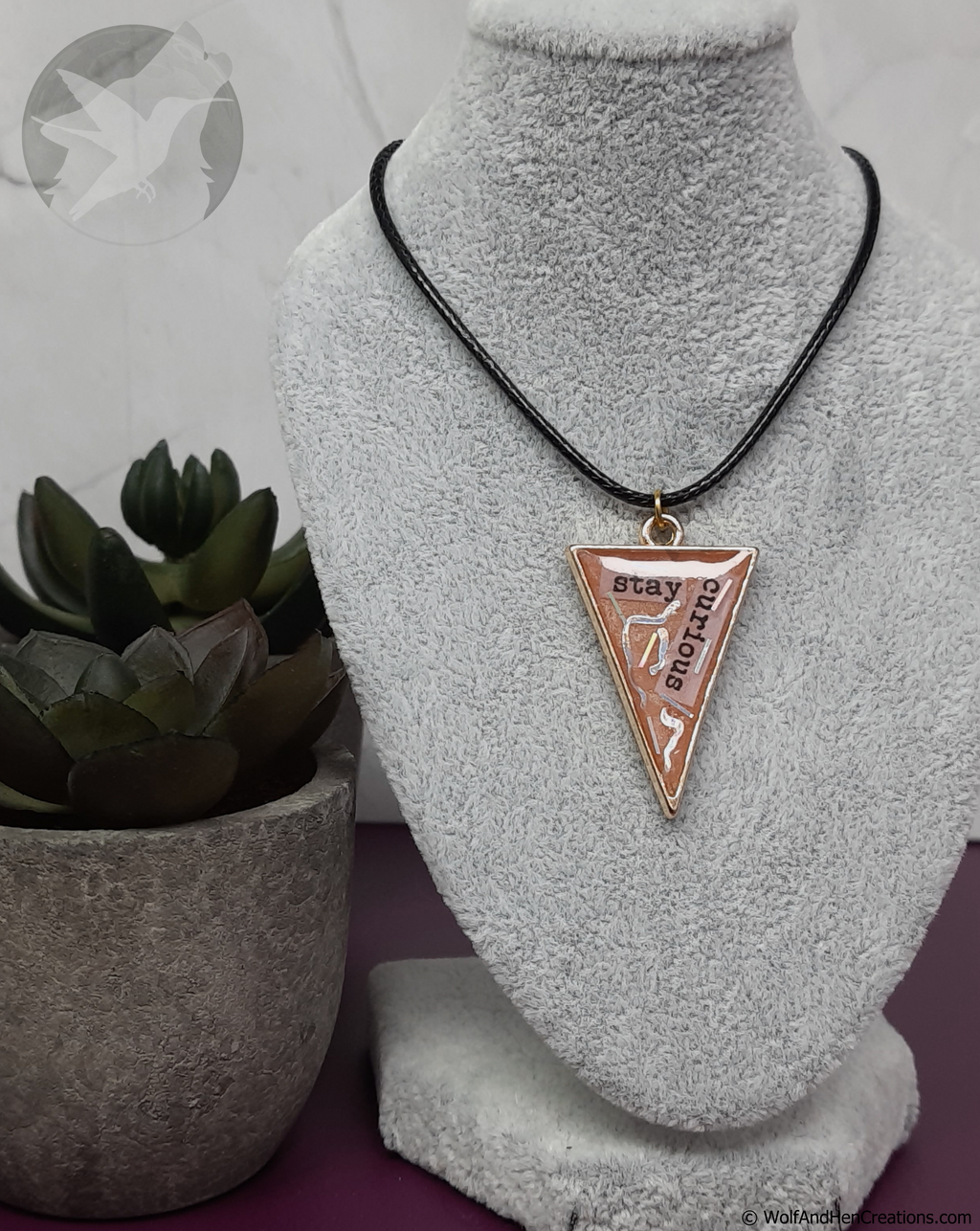 Stay Curious Pendant