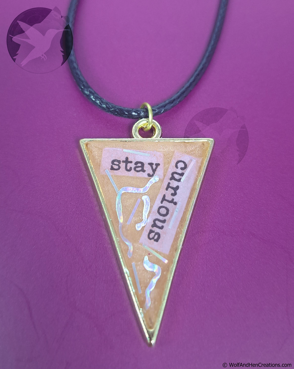 Stay Curious Pendant