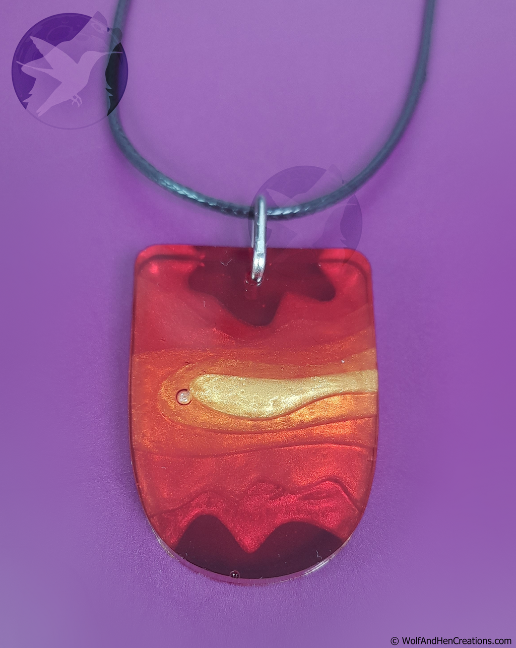 Molten Gold Pendant